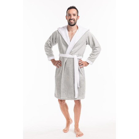 BENETTON Ensemble peignoir à capuche et serviette de bain 3 pièces en